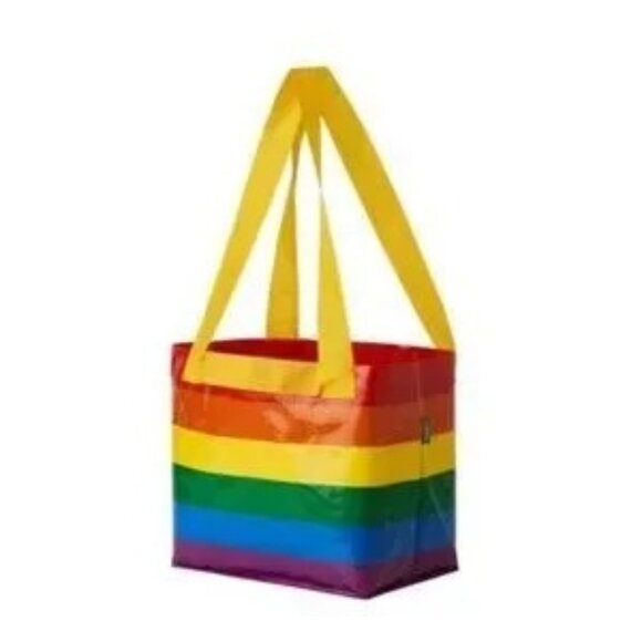 IKEA Storstomma Small Pride Bag Rainbow Reusable Shopping Tote LGBTQIA+ - Picture 1 of 2